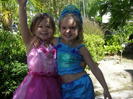 Cousins Abella & Jessica are always dressing up