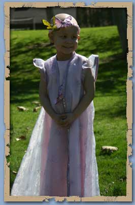 Abella Dressed as a Princess